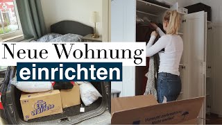 UMZUGSVLOG 2 KLEIDERSCHRANK EINRÄUMEN amp ZUHAUSE KISTEN PACKEN  Anne [upl. by Ydasahc]