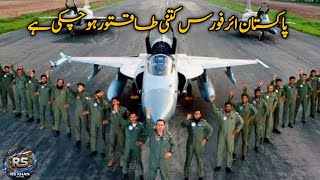 How Powerful Is Pakistan Air Force In 2024  RS KHAN [upl. by Kinnie]