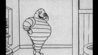 Michelin The Story of Bibendum or The Michelin Tyre Man 1935 [upl. by Gregoire]