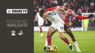 Southampton v Swansea City  Extended Highlights [upl. by Anaihs]