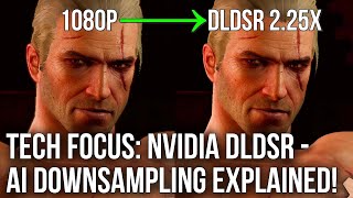 Tech Focus Nvidia DLDSR  What Does AI Downsampling Actually Do [upl. by Ortensia]