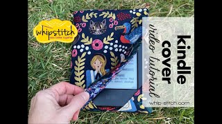 Kindle Cover Tutorial Whipstitch YouTube [upl. by Bak]