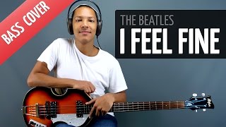 I Feel Fine Bass Cover  The Beatles  bass only [upl. by Loralie]