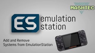 RG350  EmulationStation  Add and Remove Systems [upl. by Ardnuasak849]