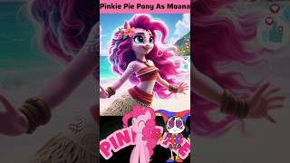 Ai Draws My Little Pony As Moana [upl. by Mclyman]