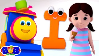 Letter I Song ABC Alphabet Nursery Rhyme for Children by Bob The Train [upl. by Lief]