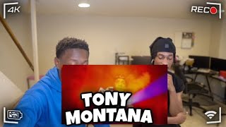 BLOODYHOUND LIL JEFF  TONY MONTANA  REACTION [upl. by Iahk388]