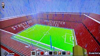 ASMR Minecraft Welcome to Old Trafford [upl. by Nilcaj]