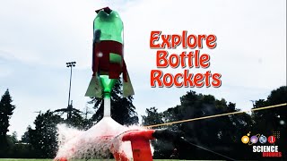 Design and Launch Bottle Rockets  STEM Activity [upl. by Etam22]