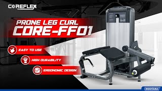 THE BEST LEG CURL MACHINE  COREFLEX PRONE LEG CURL COREFF01 [upl. by Aramanta928]