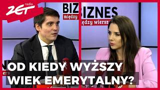 Od kiedy wyższy wiek emerytalny biznesmiedzywierszami [upl. by Kalindi]