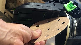 The Flipping Idiot vs Sanding Tabletop Edges with Festool [upl. by Yhtomiht]