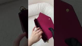 LOUIS VUITTON Felicie Pochette Unboxing and Reveal [upl. by Eerdua640]