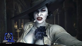 RESIDENT EVIL 8 VILLAGE  Lady Dimitrescu Boss Fight and Transformation SPOILERS [upl. by Nuahsyt]