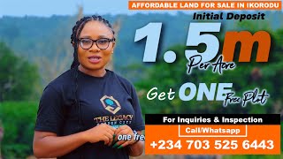 Affordable Land For Sale In Ikorodu Lagos LEGACY GARDEN Phase 2 [upl. by Janelle]