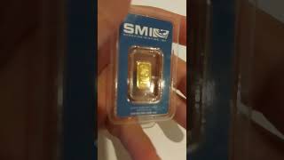 1 gram fine gold Sunshine mint [upl. by Ylurt]