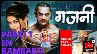 GHAJINI Filme daction Complet indien  indou  traduit en BAMBARA [upl. by Aleciram]