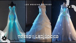 Luminous Love LED Wedding Dresses Illuminating Your Special Day [upl. by Marciano]