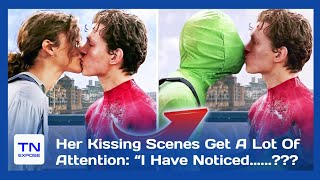 Zendaya and Tom Holland Spotted Kissing and Hugging at Running Scene Full Video [upl. by Atiker445]