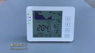 SA1200P CO2 Monitor Manual Calibration [upl. by Akcirahs]