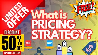 Pricing Strategy Explained in 8 Minutes [upl. by Ecnarwal]