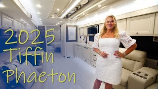 Luxury RV Tour – 2025 Tiffin Phaeton – Class A Diesel [upl. by Ziana]