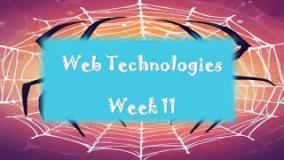 IT361  Web Technologies  Week 11 quotsamplequot [upl. by Griffiths]