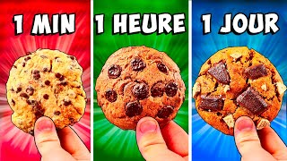 1 minute vs 1 heure vs 1 jour Biscuits par VANZAI [upl. by Eleda]