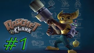 Прохождение Ratchet amp Clank PS2 перевод  1  Первое знакомство [upl. by Helprin]