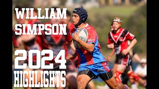 Will Simpson U16s 2K24 Highlights [upl. by Wetzel]