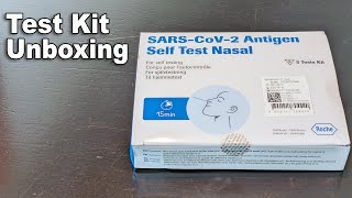 Roche Covid test kit  SARS CoV 2 Antigen Self Test Nasal [upl. by Naillil992]