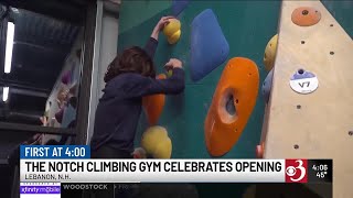 New Upper Valley climbing gym drawing crowds [upl. by Zacharia]