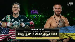 Devin Haney vs Vasiliy Lomachenko  1080 P [upl. by Enimzaj]