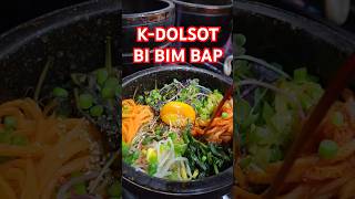 KOREAN DOLSOT BIBIMBAP NO1 [upl. by Carbone]