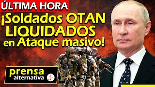 Fueron fulminados Ataque masivo de Rusia mandó al infierno a las tropas OTAN [upl. by Ytrebil]