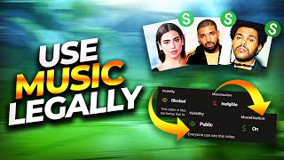 How to USE COPYRIGHTED MUSIC in your Montages amp Edits LEGALLY on YouTube 2024 [upl. by Manya]