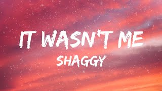 Shaggy  It Wasnt Me Lyrics ft Ricardo RikRok Ducent [upl. by Oirasan]