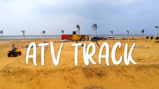 Quad Bike Experience At Port City  ATV Adventure Center Port City  Port City Colombo  Sri Lanka [upl. by Aldarcy]