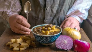 Winter Survival Food Potato Soup [upl. by Elirpa]