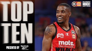 NBL Top 10 – Presented by Reebok  Round 19 NBL24 [upl. by Iclek214]