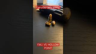 Bullet Claymation 9mm FMJ vs Hollow points [upl. by Nosae]