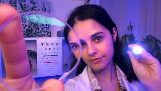 ASMR Medical EYE EXAM Roleplay✨Intense Lights amp Visual Triggers [upl. by Ainezey586]