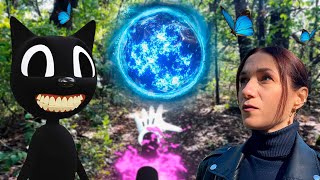 Cartoon Cat is chasing me in the dark forrest in real life full movie [upl. by Prestige]