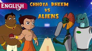 Chhota Bheem amp Aliens  Cricket Mania  English Cartoons for Kids  Fun Kids Videos [upl. by Brenk]