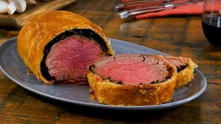 Easy Beef Wellington Recipe [upl. by Alehs461]