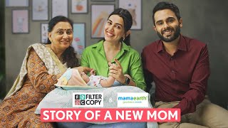 FilterCopy  Story Of A New Mom  Ft Esha Kansara Sanyogita Yadav amp Shabanam Vadhera [upl. by Olocin]