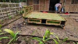 This is a very beautiful bamboo bed modelvideo [upl. by Swart]