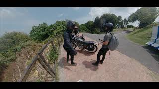 Ride CMC XY400 nazaHyosung 650 cruise ke Jugra Morib [upl. by Audres684]