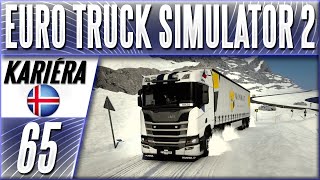 Zapadnu ve Sněhu Sněhová Kalamita na Islandu  65 Euro Truck Simulator 2 CZ Lets Play [upl. by Chappy]