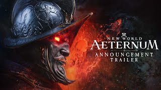 New World Aeternum  Announce Trailer [upl. by Fredra930]